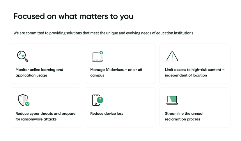Absolute for Education screenshot 1