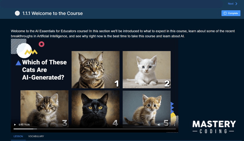 AI Essentials for Educators screenshot 1