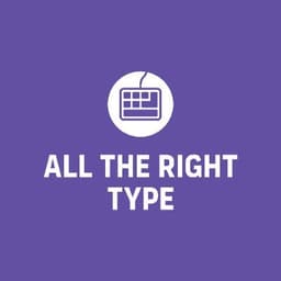 All The Right Type logo