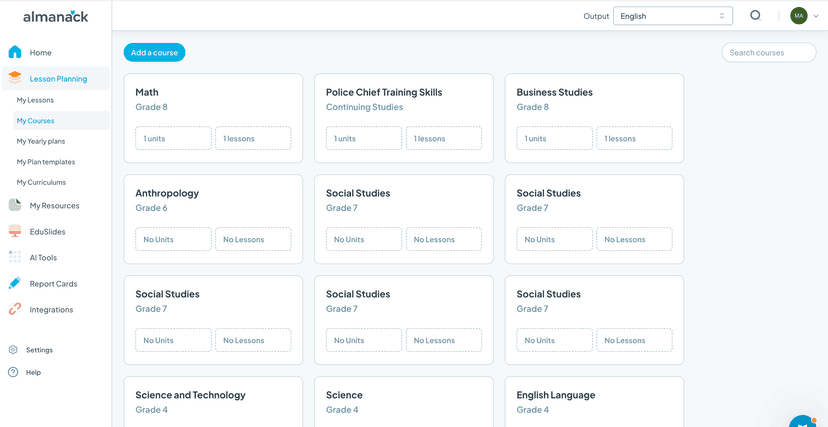 Almanack screenshot 4