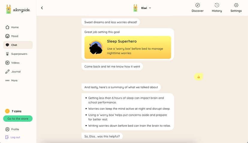 Alongside screenshot 3