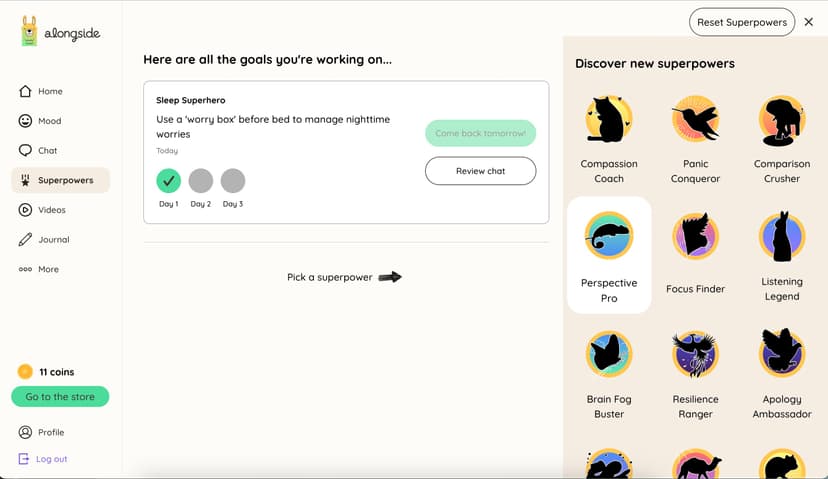 Alongside screenshot 2