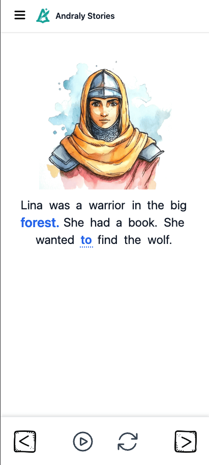 Andraly Stories screenshot 1