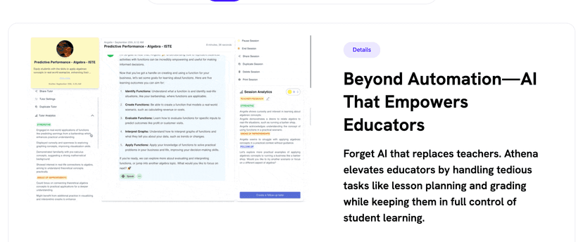 AtomX School Management System screenshot 2