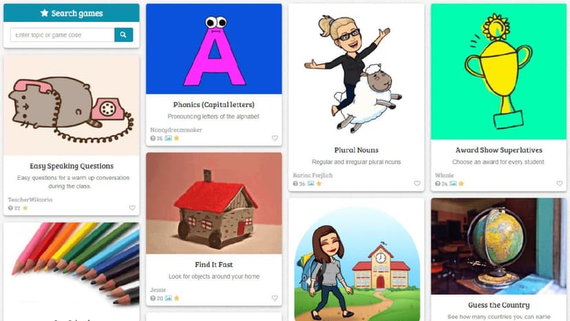 Baamboozle screenshot 2