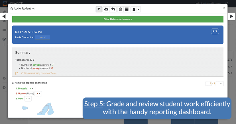 BookWidgets screenshot 4