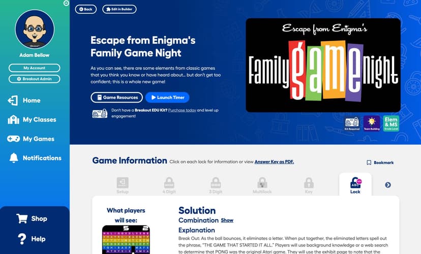 Breakout EDU screenshot 4