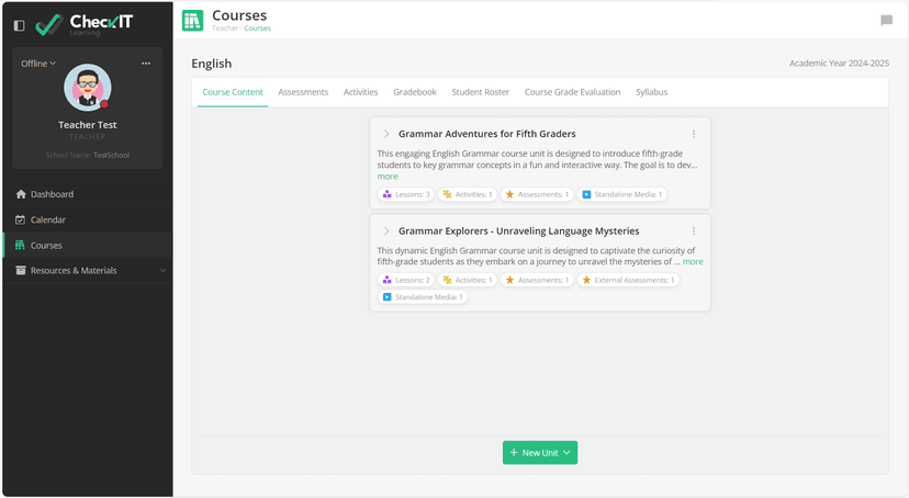 CheckIT LMS screenshot 2