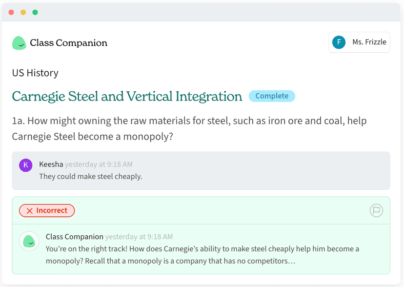 Class Companion screenshot 1