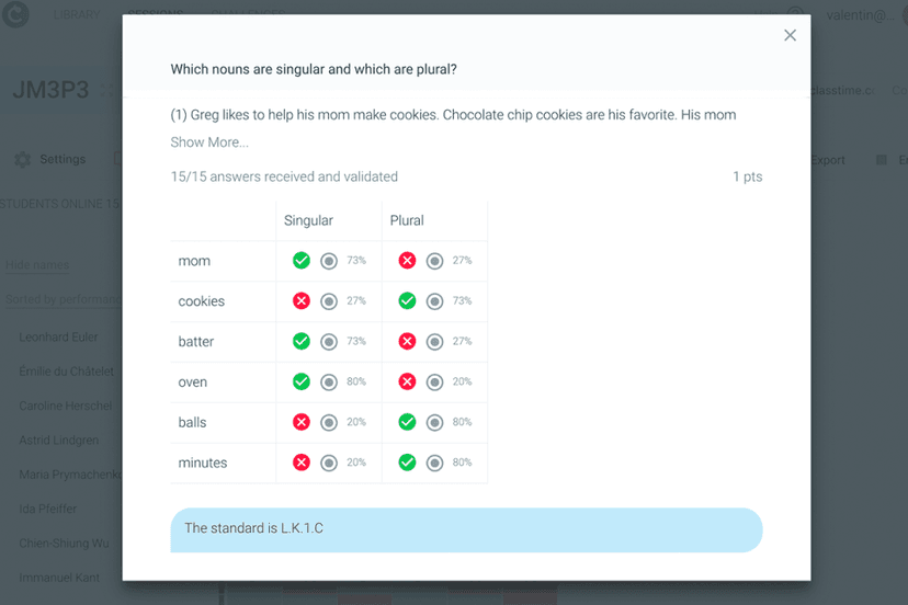 Classter screenshot 1