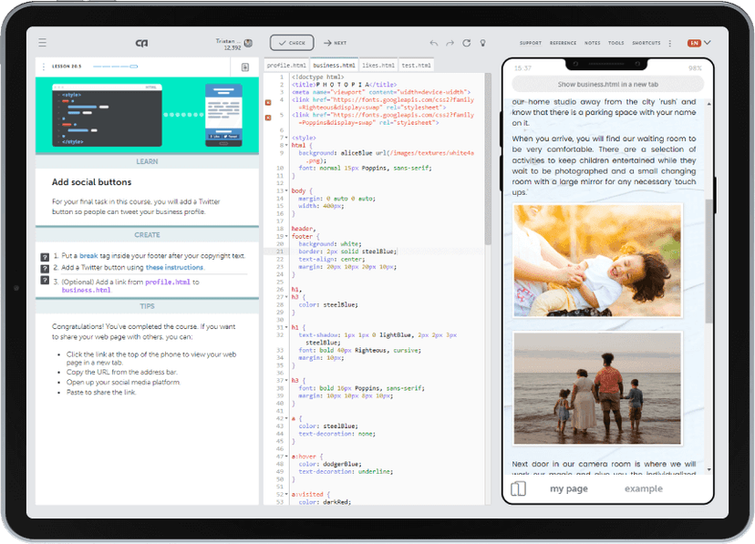 Code Avengers screenshot 2