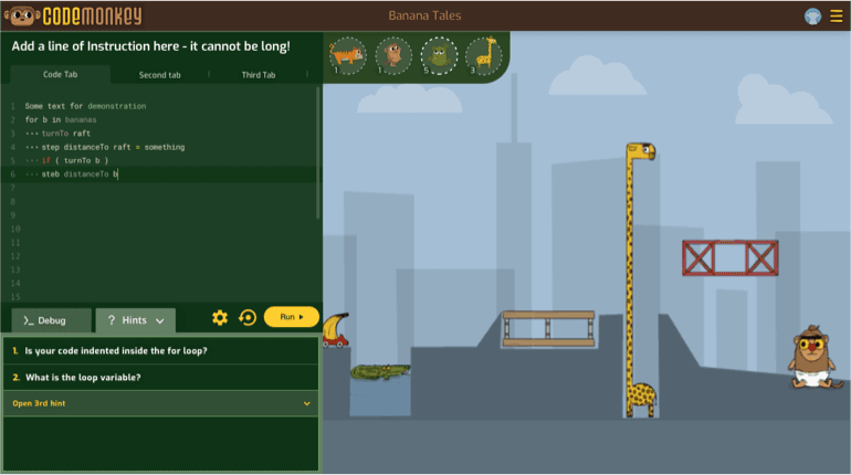 CodeMonkey screenshot 1