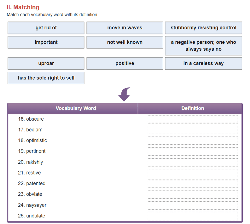 Connections: Literature screenshot 3