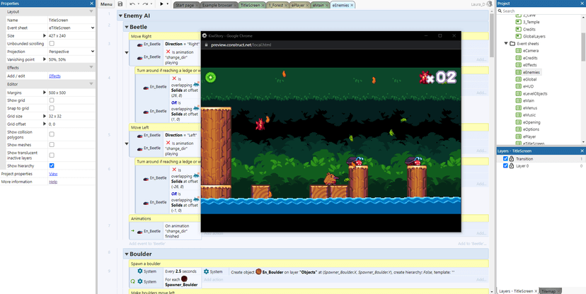 Construct 3 screenshot 4