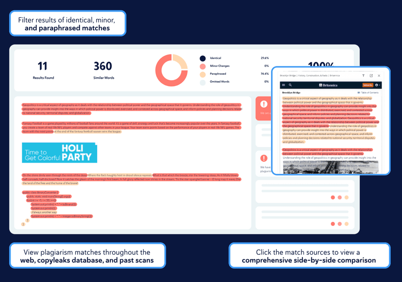 Copyleaks AI Grader screenshot 1