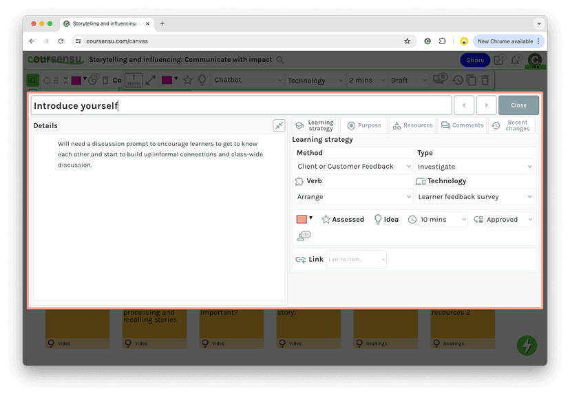 Coursensu screenshot 3