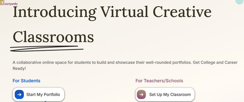 Courtyardly Portfolio Builder screenshot 1
