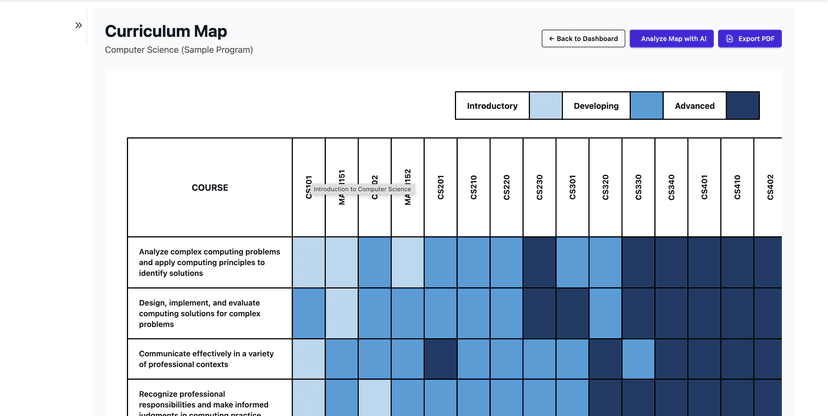 Curricuflow screenshot 3
