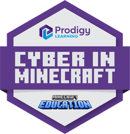 Cyber in Minecraft logo