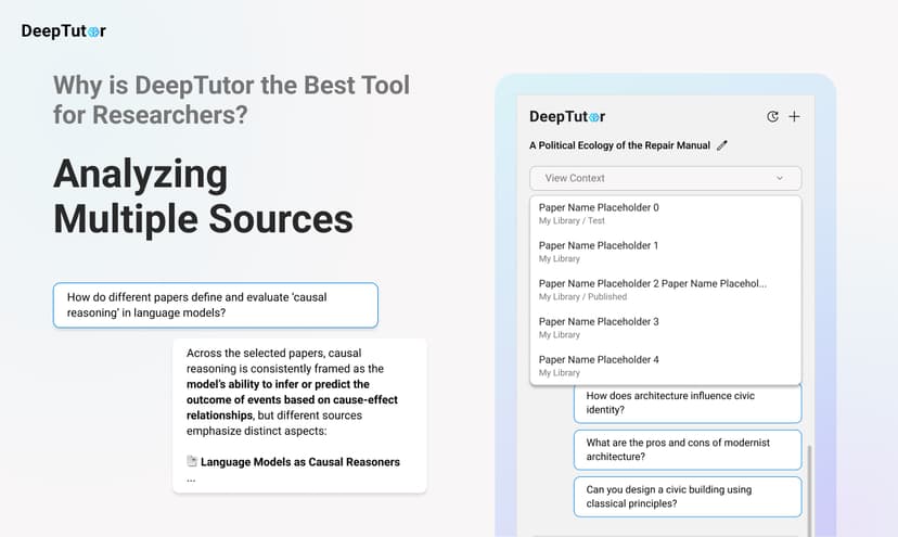 DeepTutor screenshot 2