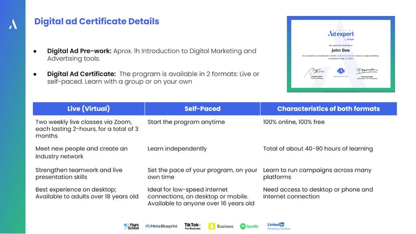 Digital Ad Expert  screenshot 1