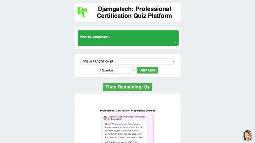 Djamgatech: AI Cert Master screenshot 4