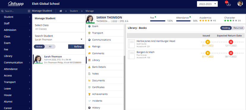Edisapp School ERP screenshot 4