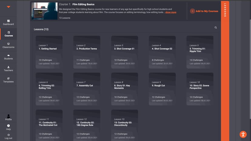 EdLight screenshot 2