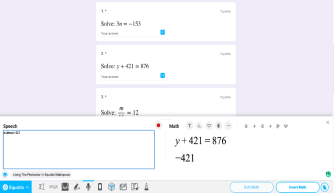 Equatio® screenshot 2