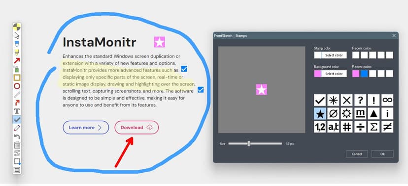 FrontSketch screenshot 1