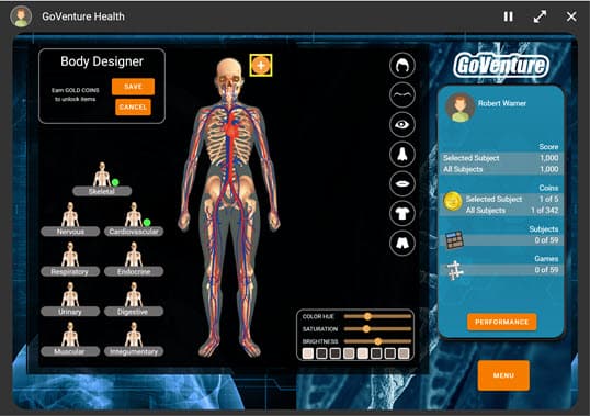 GoVenture Health Gamified Ebook screenshot 1