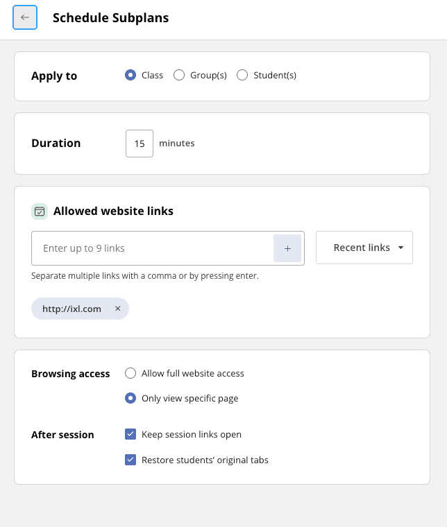Hāpara Classroom Management screenshot 2