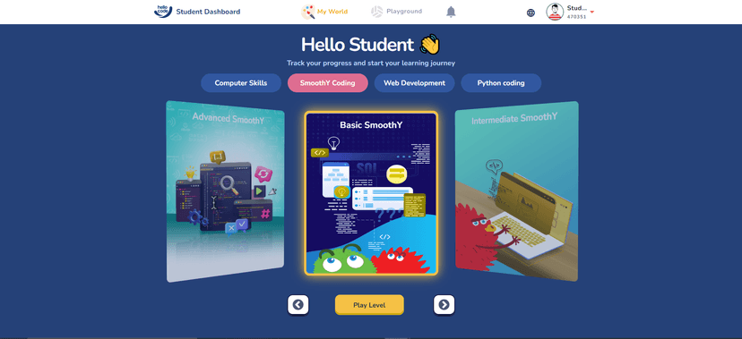 HelloCode screenshot 2