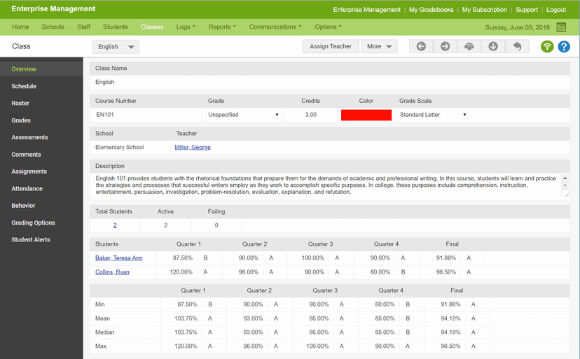 iGradePlus screenshot 1