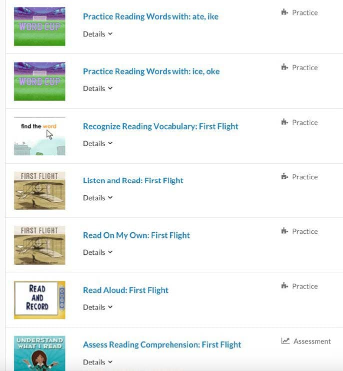 Imagine Language & Literacy screenshot 1