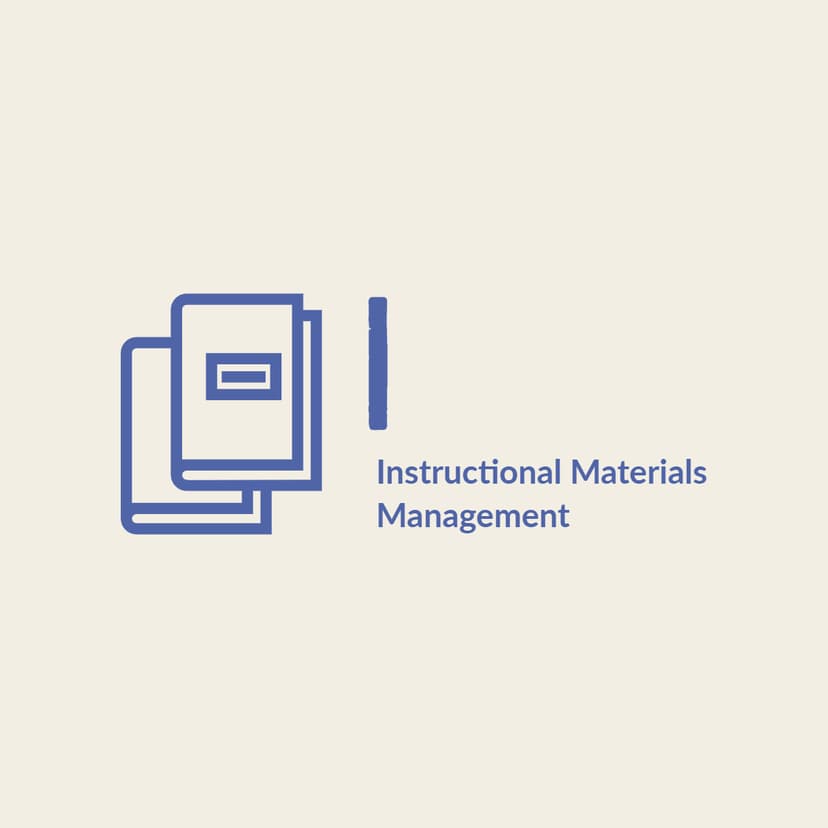 Instructional Materials Manager screenshot 1