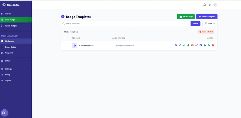 Issue Badge screenshot 2