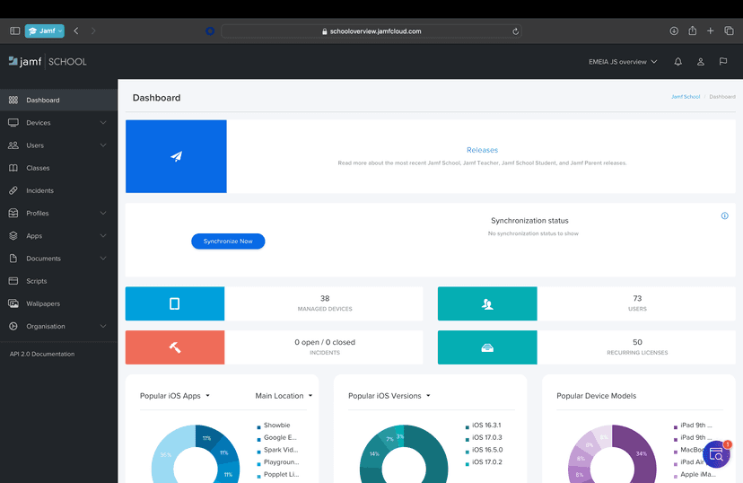 Jamf Student screenshot 1