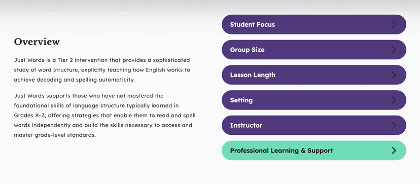 Just Right Reader Language Acquisition Libraries™ screenshot 1