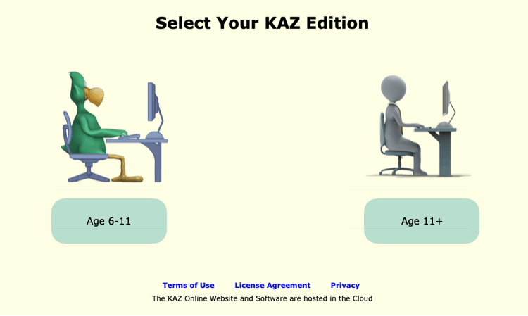 KAZ Typing screenshot 1