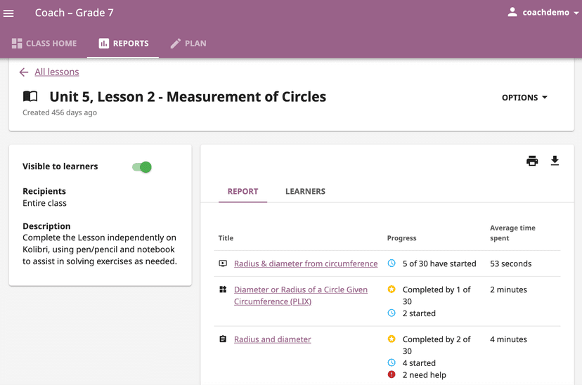 Kognity screenshot 3