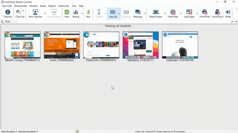 LanSchool Classic screenshot 2