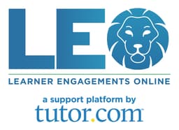 Learner Engagements Online (LEO) logo
