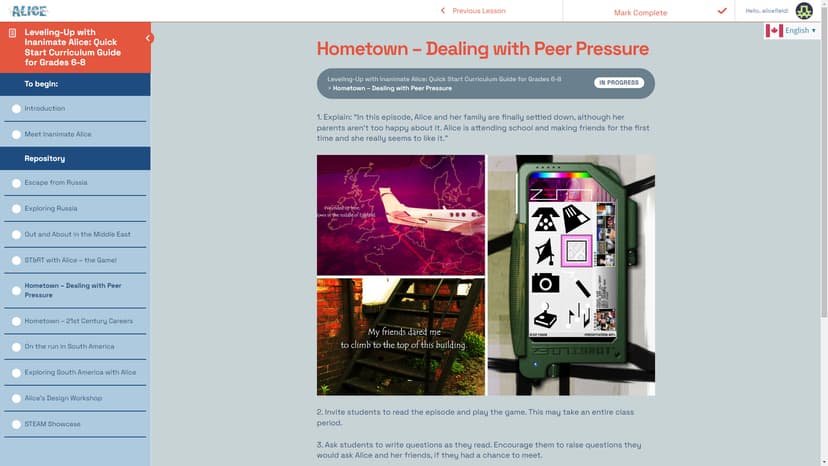 Leveling-Up with Inanimate Alice screenshot 2