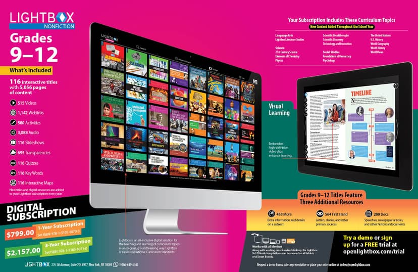 Lightbox Nonfiction screenshot 1