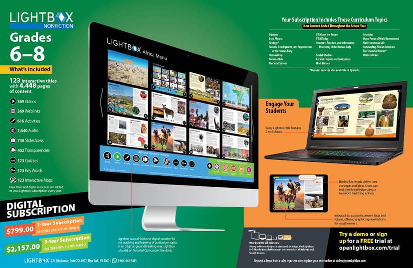 Lightbox Nonfiction screenshot 4