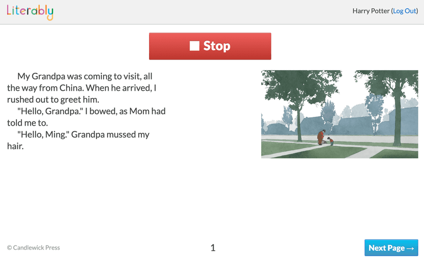 LiteracyPlanet screenshot 1