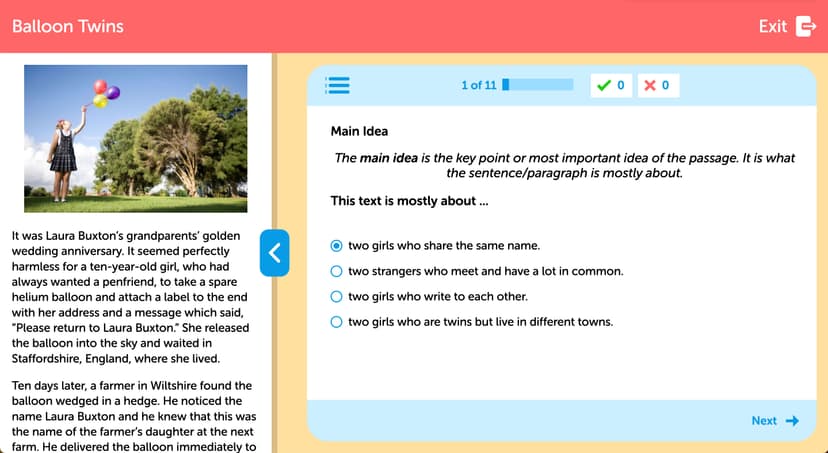 LiteracyPlanet screenshot 4