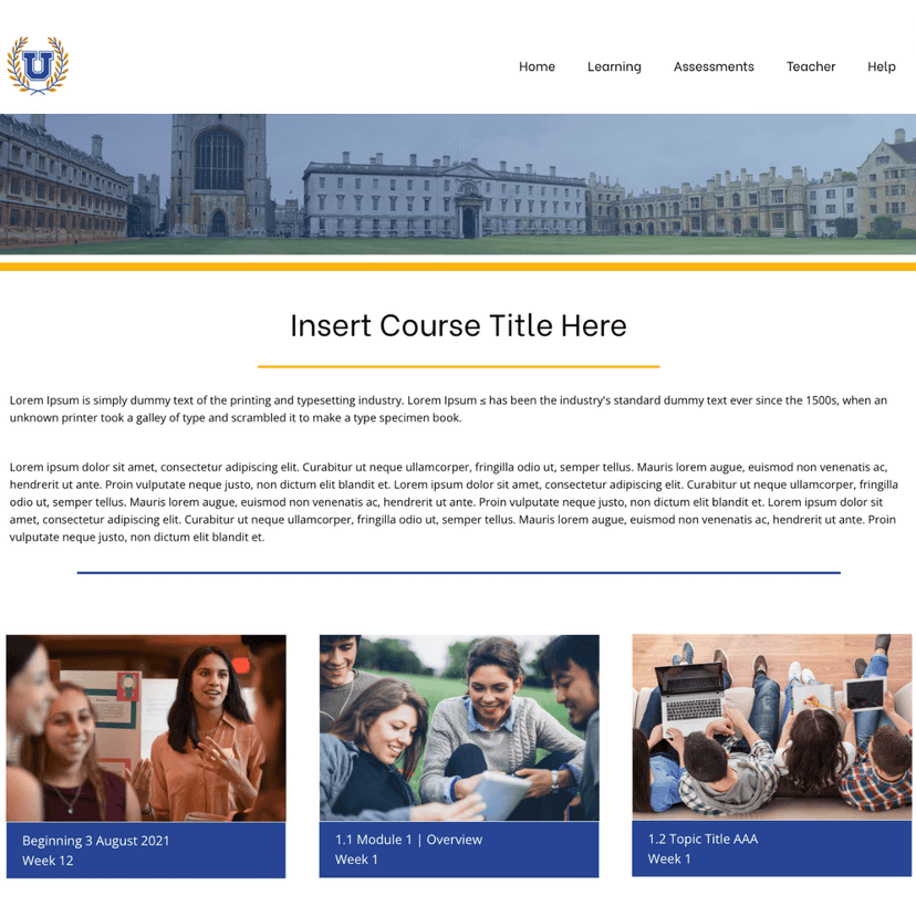 LoudCloud Digital Courseware screenshot 1