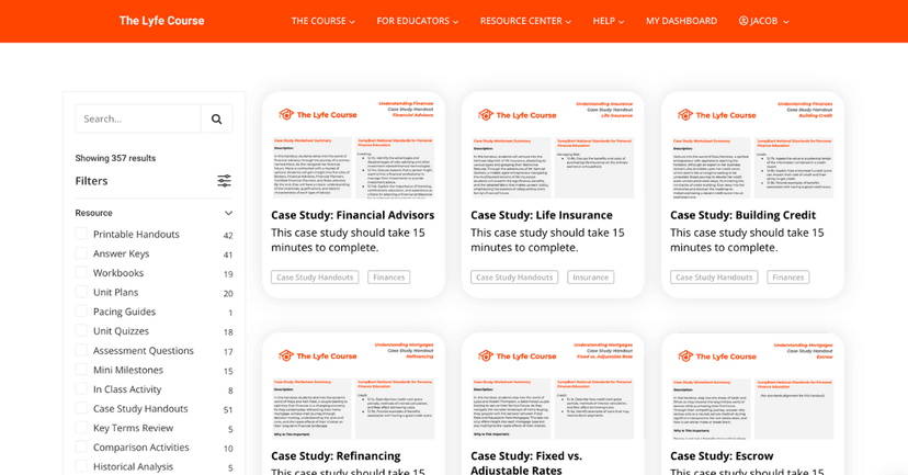 Lyfe Course 9-12 Curriculum screenshot 1